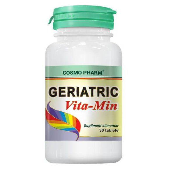 Geratric Vita-Min, 30 cps, Cosmo Pharm freeshipping - Tratamente Fulga