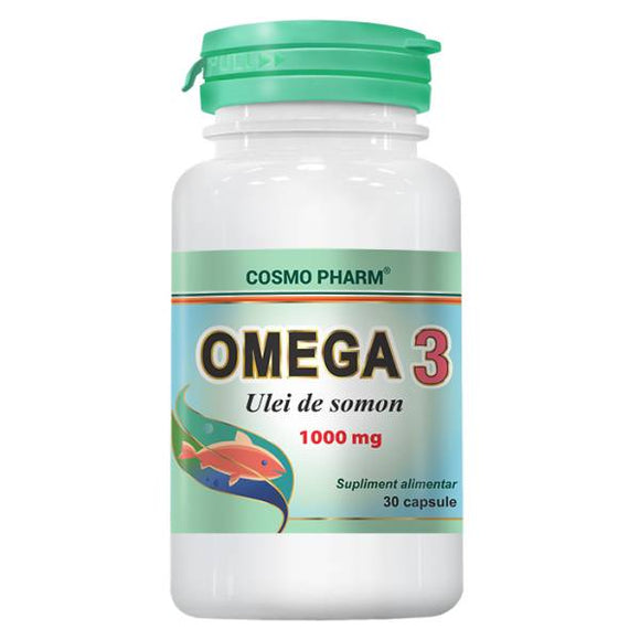 Omega 3 din Ulei de somon, 30 cps, Cosmo Pharm freeshipping - Tratamente Fulga