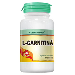 L-Carnitina, 30 cps, Cosmo Pharm freeshipping - Tratamente Fulga