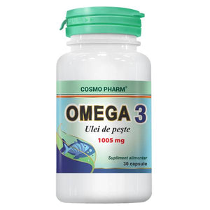 Omega 3 din Ulei de peste, 30 cps, Cosmo Pharm freeshipping - Tratamente Fulga